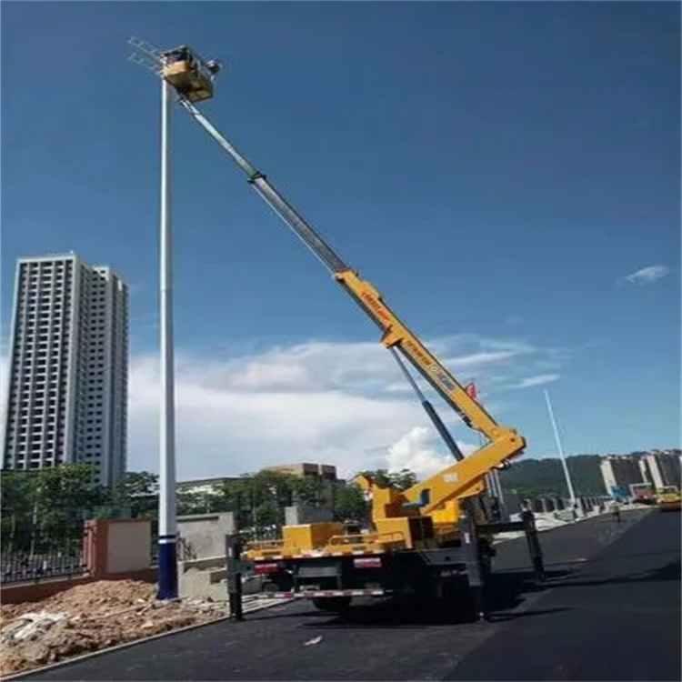 福泉维修路灯的曲臂升降车出租